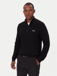 BOSS Sweter Momentum-X QZ 50547898 Czarny Regular Fit. Czarne kardigany męskie Boss, m, bez wzorów, z syntetyku, bez ramiączek. Za 699.99 zł.