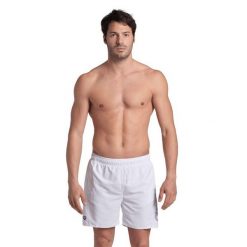 Kąpielówki męskie szorty spodenki na basen plażę Arena Fundamentals. Niebieskie kąpielówki męskie ARENA, m, bez wzorów. Za 69.99 zł.