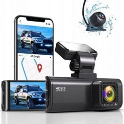 Kamera cyfrowa Redtiger REDTIGER F7N kamera samochodowa z WiFi GPS z przodu i z tyłu 4K + 1080p. Kamery cyfrowe Redtiger. Za 899.99 zł.