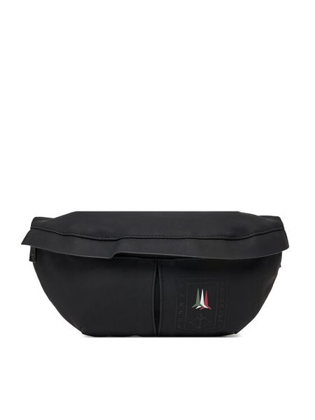 Aeronautica Militare Saszetka nerka 251BO1155CT3588 Czarny. Czarne saszetki męskie Aeronautica Militare, bez wzorów, ze skóry. Za 219.99 zł.