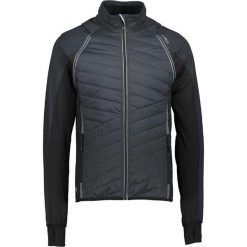 Kurtka hybrydowa męska CMP. Czarne kurtki softshell męskie CMP, m, bez wzorów, z softshellu, bez kaptura, trekkingowe. Za 399.99 zł.