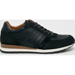 Tommy Hilfiger - Buty. Czarne buty sportowe na co dzień męskie Tommy Hilfiger, z materiału, sportowe. Za 539.90 zł.