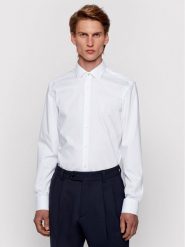 Boss Koszula Jesse 50451092 Biały Slim Fit. Białe koszule męskie Boss, m, bez wzorów, z bawełny, bez kołnierzyka, bez ramiączek. Za 609.99 zł.
