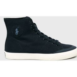 Polo Ralph Lauren - Trampki. Czarne trampki męskie Polo Ralph Lauren, z gumy. Za 379.90 zł.