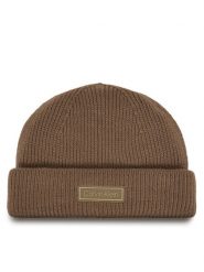 Calvin Klein Czapka LV04D8058G Brązowy. Brązowe czapki męskie Calvin Klein, na zimę, bez wzorów, z materiału. Za 219.99 zł.