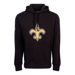 Bluza z kapturem New Orleans Saints NFL. Czarne bluzy z kapturem męskie New Era, m, bez wzorów, z kapturem. Za 294.50 zł.