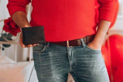 Beltimore skórzany pasek męski brązowy szeroki E03 : Kolory - brązowy, beżowy, Rozmiar pasków - r.130-145 cm. Brązowe paski męskie bez wzorów. Za 54.90 zł.