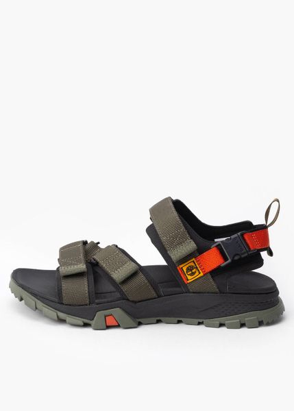 TIMBERLAND Garrison Trail Sandały męskie. Zielone sandały męskie Timberland, z gumy, bez zapięcia. Za 249.99 zł.