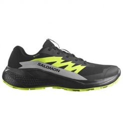 Buty do biegania męskie Salomon Alphaglide Gtx. Czarne buty do biegania męskie Salomon, bez wzorów, z materiału, bez zapięcia, do biegania. Za 518.00 zł.