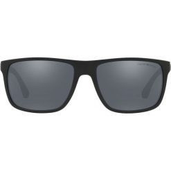 Emporio Armani - Okulary 0EA4033. Brązowe okulary przeciwsłoneczne męskie Emporio Armani, z materiału. Za 549.90 zł.