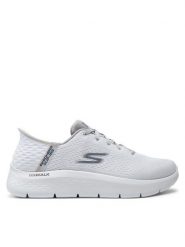 Skechers Sneakersy Go Walk Flex-New World 216505/WGY Biały. Białe buty sportowe na co dzień męskie Skechers, m, bez wzorów, z materiału, bez ramiączek, bez kaptura. Za 279.99 zł.