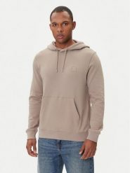 BOSS Bluza Wetalk 50509314 Khaki Regular Fit. Brązowe bluzy nierozpinane męskie Boss, m, bez wzorów, z bawełny, bez ramiączek, bez kaptura. Za 379.99 zł.