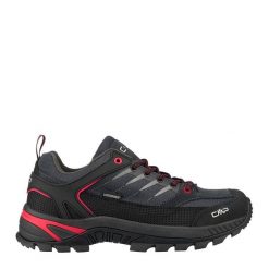 Buty trekkingowe męskie CMP RIGEL 2.0 LOW skóra wodoodporne. Czerwone buty trekkingowe męskie CMP, bez wzorów, ze skóry, bez zapięcia, trekkingowe. Za 449.99 zł.