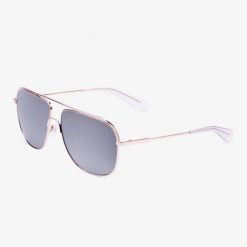 Okulary Hawkers Silver Chrome Teardrop. Szare okulary przeciwsłoneczne męskie Hawkers, bez wzorów. Za 99.99 zł.