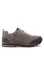 CMP Trekkingi Elettra Low Hiking Shoe Wp 38Q4617 Szary. Szare buty trekkingowe męskie CMP, bez wzorów, ze skóry, bez obcasa, bez zapięcia. Za 309.99 zł.
