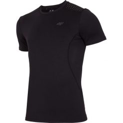 Koszulka treningowa męska TSMF008 - głęboka czerń. T-shirty męskie 4f. W wyprzedaży za 79.99 zł.