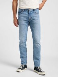 MESKIE SPODNIE LEE RIDER OLD TIME 112363955. Jeansy męskie Lee, bez wzorów, z jeansu. Za 219.99 zł.