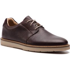 Półbuty CLARKS - Grandin Plain 261419237 Dark Brown Tumbled. Codzienne półbuty męskie marki Clarks. Za 299.00 zł.