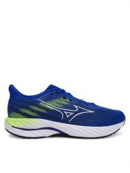 Mizuno Buty do biegania Wave Inspire 21 J1GC2544 Niebieski. Niebieskie buty do biegania męskie Mizuno, bez wzorów, z materiału, bez zapięcia, do biegania. Za 519.99 zł.