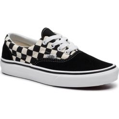 Tenisówki VANS - Era VN0A38FRP0S1M (Primary Check) Blk/White. Czarne trampki męskie Vans, bez wzorów, z gumy, bez zapięcia. W wyprzedaży za 179.00 zł.