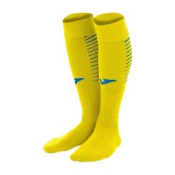 Getry piłkarskie Joma Premier. Żółte legginsy męskie Joma, m, bez wzorów, do piłki nożnej. Za 44.99 zł.