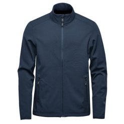 Męska Kurtka Narvik Soft Shell. Niebieskie kurtki męskie STORMTECH, m, bez wzorów, sportowe, bez ramiączek, bez kaptura. Za 400.99 zł.