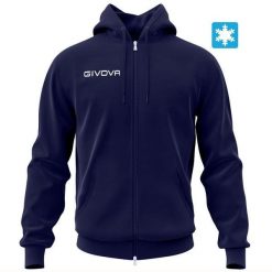 Givova King Sport Bluza XL - Oddychająca i Komfortowa. Niebieskie bluzy bez kaptura męskie Givova, xl, bez wzorów, z polaru, eleganckie, bez ramiączek, bez kaptura. Za 201.00 zł.
