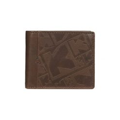 Skórzany portfel w kolorze brązowym - (S)12,3 x (W)10 cm. Portfele męskie marki Kazar. W wyprzedaży za 169.95 zł.