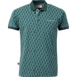 Koszulka polo "Pushin' On" w kolorze morskim. Niebieskie koszulki polo męskie 4funkyflavours Women & Men, z bawełny, polo. W wyprzedaży za 131.95 zł.