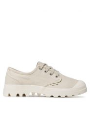 Palladium Półbuty Pampa Oxford 02351-210-M Beżowy. Brązowe codzienne półbuty męskie Palladium, bez wzorów, z materiału, bez obcasa, bez zapięcia. Za 299.99 zł.