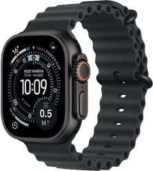 Smartwatch Apple Watch Ultra 3 GPS + Cellular 49mm Black Titanium / Ocean Band Czarny (MF0J4QP-A). Czarne zegarki smartwatch Apple. Za 3,821.75 zł.