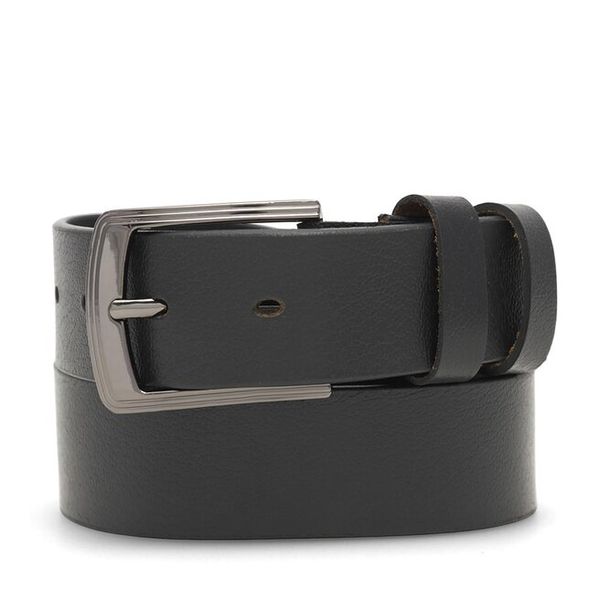 Pasek Męski Lasocki. Czarne paski męskie Lasocki, bez wzorów. Za 119.99 zł.