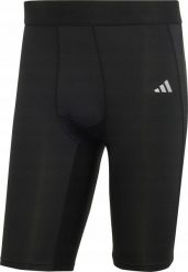 Adidas Spodenki męskie Techfit Aeroready Short Tight czarne HP0618 M. Czarne szorty sportowe męskie ADIDAS, bez wzorów, sportowe. Za 121.22 zł.