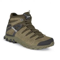 Buty trekkingowe męskie Aku Alterra Lite Mid Gtx. Zielone buty trekkingowe męskie Aku, bez wzorów, z materiału, sportowe, bez obcasa, bez zapięcia. Za 852.00 zł.