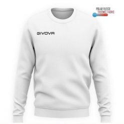 Bluza piłkarska dla dorosłych Givova Maglia One biała. Białe bluzy nierozpinane męskie Givova, m, bez wzorów, z poliesteru, sportowe, bez ramiączek, bez kaptura. Za 107.24 zł.
