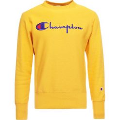 Champion Reverse Weave CREWNECK Bluza cuy. Żółte bluzy nierozpinane męskie Champion Reverse Weave, z bawełny. Za 359.00 zł.