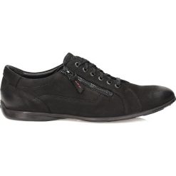 Czarne półbuty męskie. Eleganckie półbuty męskie marki Kazar. Za 429.00 zł.