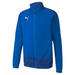 Kurtka Puma Teamgoal 23 Training Jacket, Mężczyźni. Niebieskie kurtki męskie Puma, m, bez wzorów, z poliesteru, sportowe, bez ramiączek, bez kaptura. Za 290.00 zł.