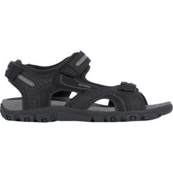 Geox Męskie sandały Uomo Sandal Strada D Black / Stone U8224D-050AU-C9310 (rozmiar 44). Czarne sandały męskie Geox, bez zapięcia. W wyprzedaży za 225.00 zł.