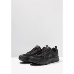 Buty do chodzenia męskie Skechers Trackscloric. Czarne buty do biegania męskie Skechers, bez wzorów, z materiału, bez zapięcia, do biegania. Za 259.99 zł.