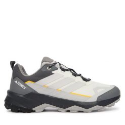Trekkingi adidas. Szare buty trekkingowe męskie ADIDAS, bez wzorów, bez zapięcia, trekkingowe, adidas terrex. Za 439.99 zł.