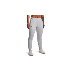 Spodnie dresowe męskie wygodne Under Armour 1373054. Białe spodnie dresowe męskie Under Armour, bez wzorów, z dresówki, długie. Za 269.99 zł.