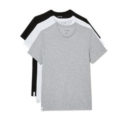 T-shirt męski sportowy Lacoste TH3451-00-BXY 3pack. T-shirty sportowe męskie Lacoste, m, bez wzorów, sportowe, bez ramiączek. Za 219.00 zł.