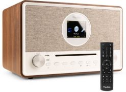 Audizio Lucca stereofoniczne radio DAB z CD, radiem internetowym, BT, MP3 - brązowe one size. Brązowe radia Audizio. Za 873.00 zł.