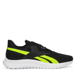 Buty do biegania Reebok. Czarne buty do biegania męskie Reebok, bez wzorów, bez zapięcia, do biegania. Za 199.99 zł.