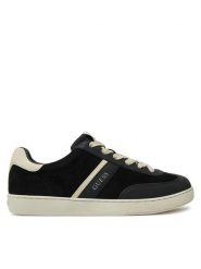 Guess Sneakersy FMPNII LEA12 Czarny. Czarne buty sportowe na co dzień męskie Guess, m, z aplikacjami, ze skóry, bez ramiączek, bez kaptura. Za 289.99 zł.
