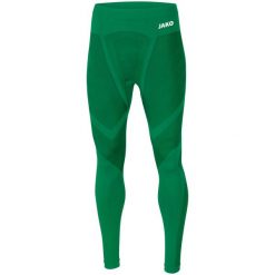 Legginsy Jako long Comfort 2.0. Zielone legginsy męskie Jako, bez wzorów, na fitness i siłownię. Za 219.50 zł.
