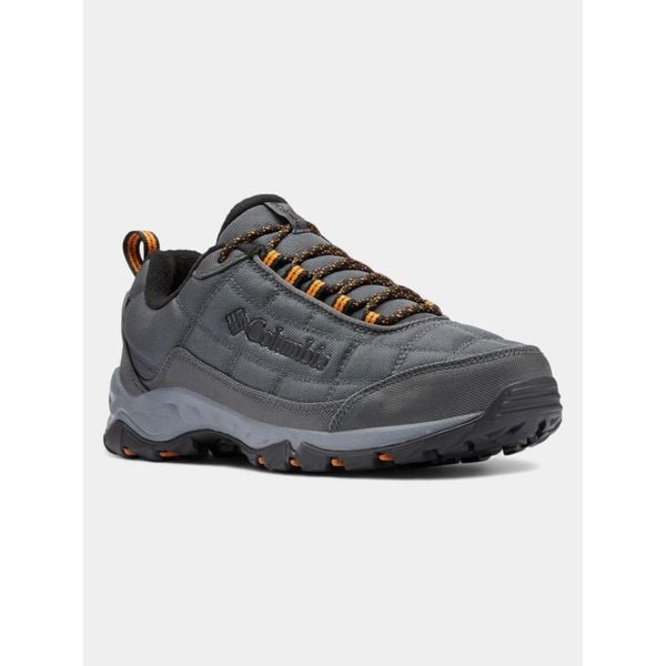 Buty Multisportowe Męskie Columbia Firecamp III. Szare buty trekkingowe męskie Columbia, na jesień, bez wzorów, eleganckie, bez obcasa, bez zapięcia. W wyprzedaży za 343.20 zł.