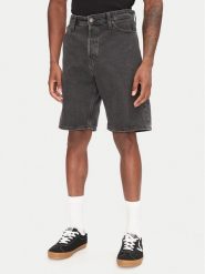 Jack & Jones Szorty jeansowe Alex 12269532 Czarny Baggy Fit. Czarne szorty męskie Jack & Jones, bez wzorów, z bawełny. Za 119.99 zł.