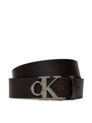 Calvin Klein Jeans Pasek Męski K50K512068 Brązowy. Brązowe paski męskie Calvin Klein Jeans, bez wzorów, z jeansu. Za 139.99 zł.